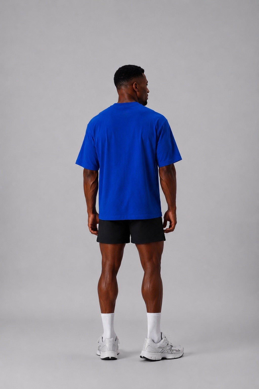 T-shirt Oversize - Bleu Roi