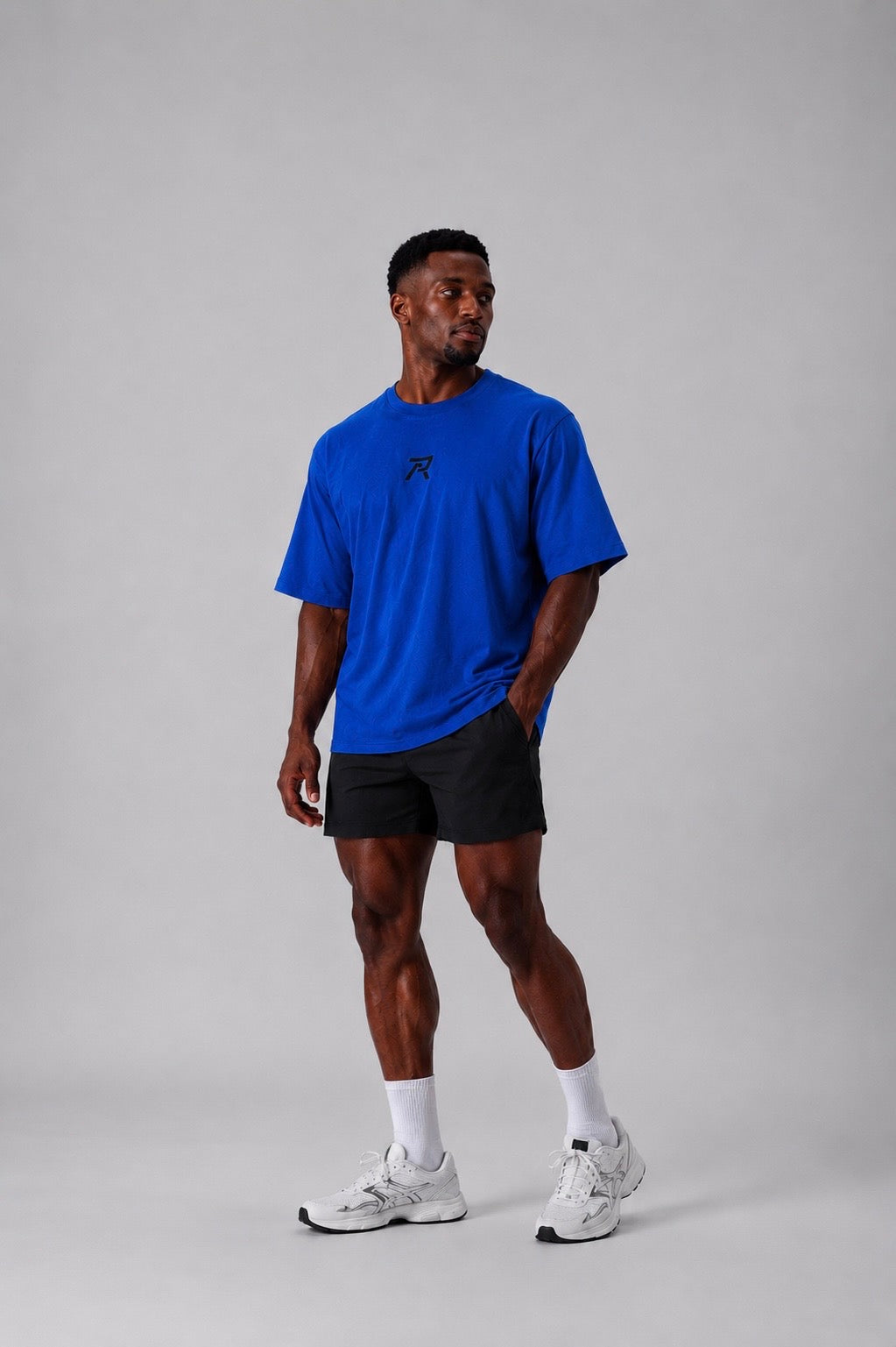 T-shirt Oversize - Bleu Roi
